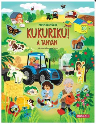 KUKURIKÚ! A TANYÁN - Matricás füzet