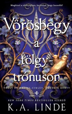 Vörösbegy a tölgytrónuson - Éldekorált