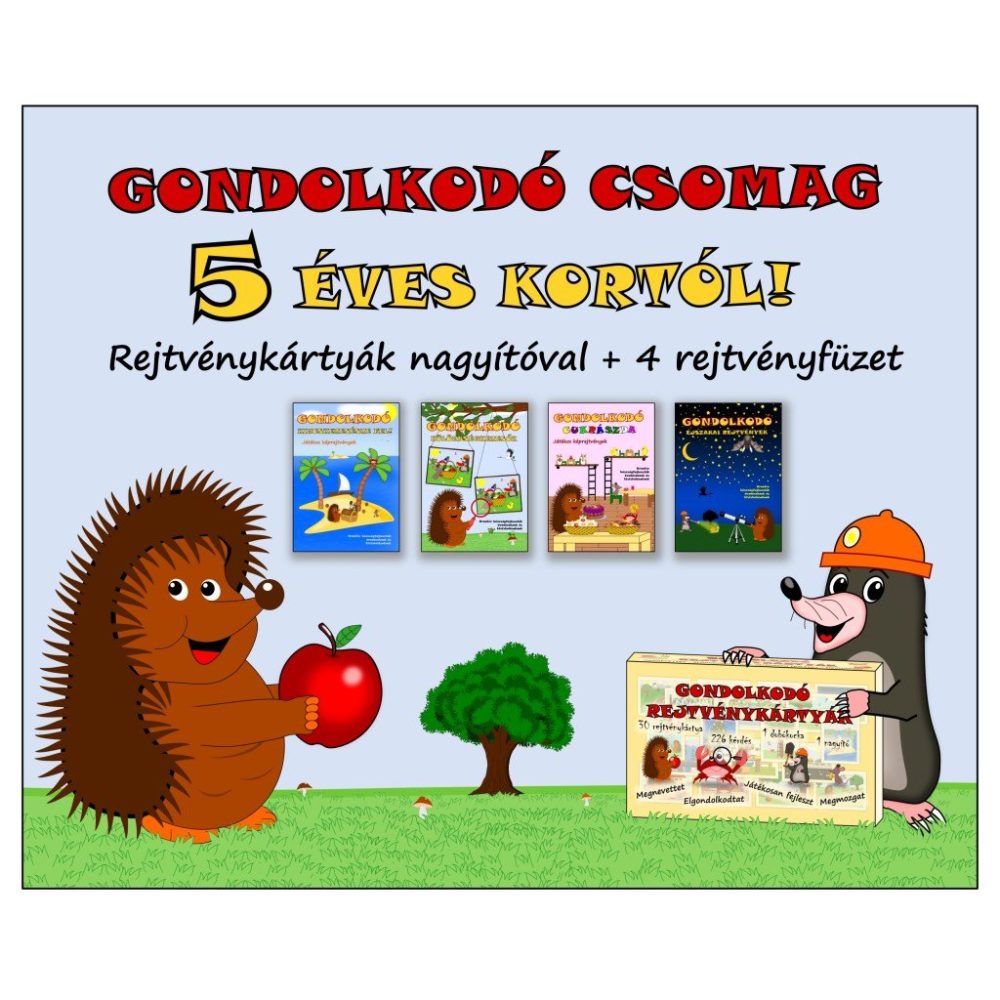 Gondolkodó csomag 5 éves kortól