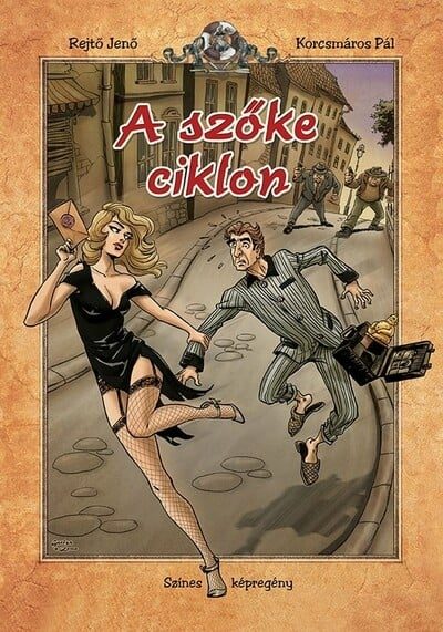 A szőke ciklon (színes képregény)