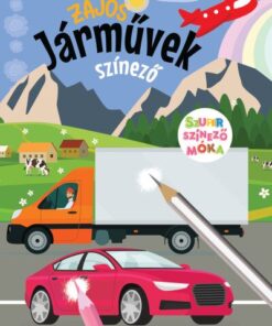 Zajos járművek színező - Szuper színező móka