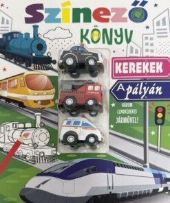 Színező könyv - Kerekek a pályán
