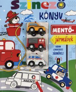 Színező könyv - Mentőjárművek