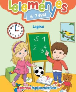Leleményes 6-7 éves - Logikai feladatok / Matricás foglalkoztatófüzet
