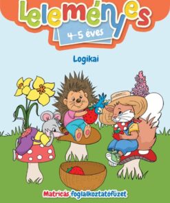 Leleményes 4-5 éves - Logikai feladatok / Matricás foglalkoztatófüzet