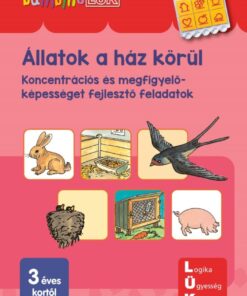 Állatok a ház körül - Koncentrációs és megfigyelőképességet fejlesztő feladatok