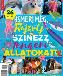 Füles Bookazine - Ismerj meg, színezz... tengeri állatokat
