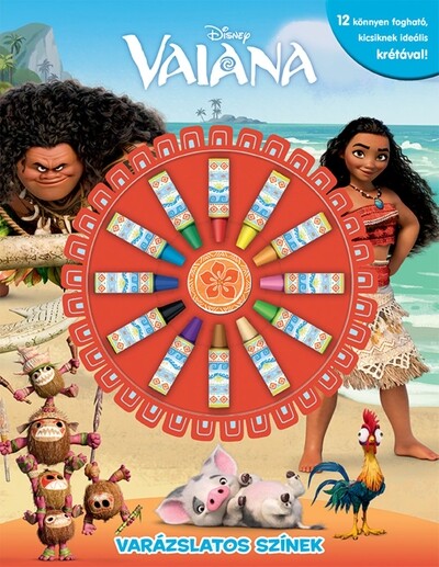 Varázslatos színek: Vaiana