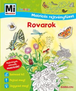 Rovarok - Mi MICSODA Junior Matricás rejtvényfüzet