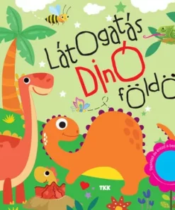 Látogatás dínóföldön - Tapintsd és érezd a belső oldalak mintáit!