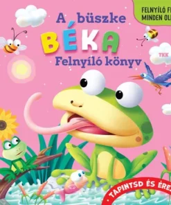 A büszke béka - felnyíló könyv