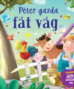 Péter gazda fát vág
