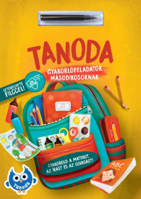 Tanoda letörölhető filccel - másodikosoknak