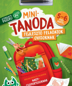 Minitanoda letörölhető filccel - 5-6 éves kortól
