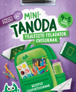 Minitanoda letörölhető filccel - 4-5 éves kortól