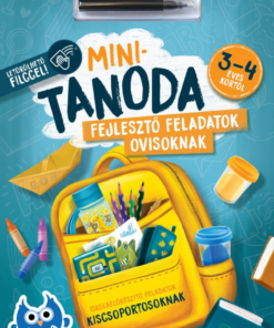 Minitanoda fejlesztő feladatok ovisoknak - 3-4 éves kortól - letörölhető filccel