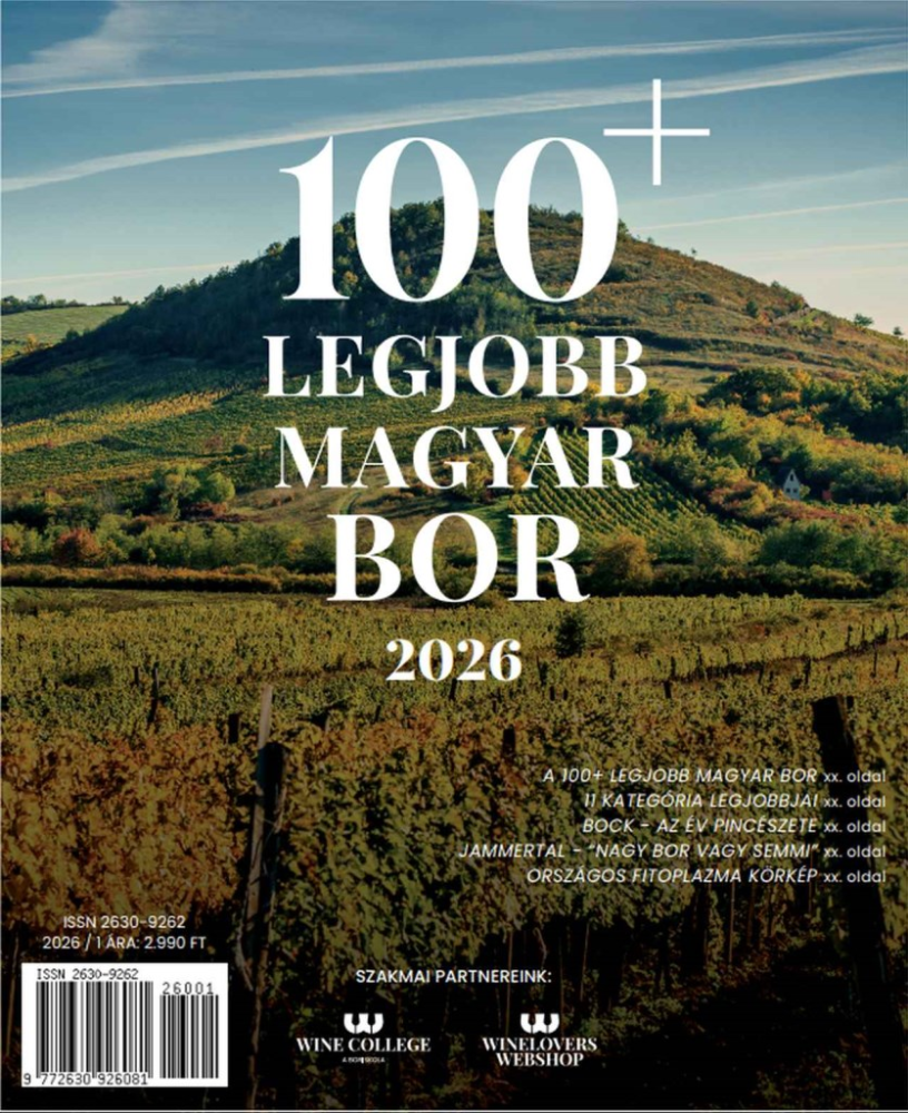 Winelovers 100 - A 100 legjobb magyar bor 2026